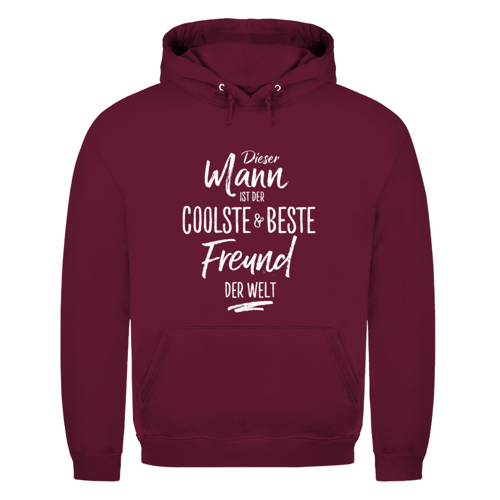 Dieser Mann ist der coolste und beste Freund  | Unisex Hoodie