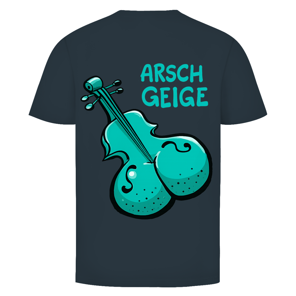 Arschgeige Rückendruck | Unisex T-Shirt