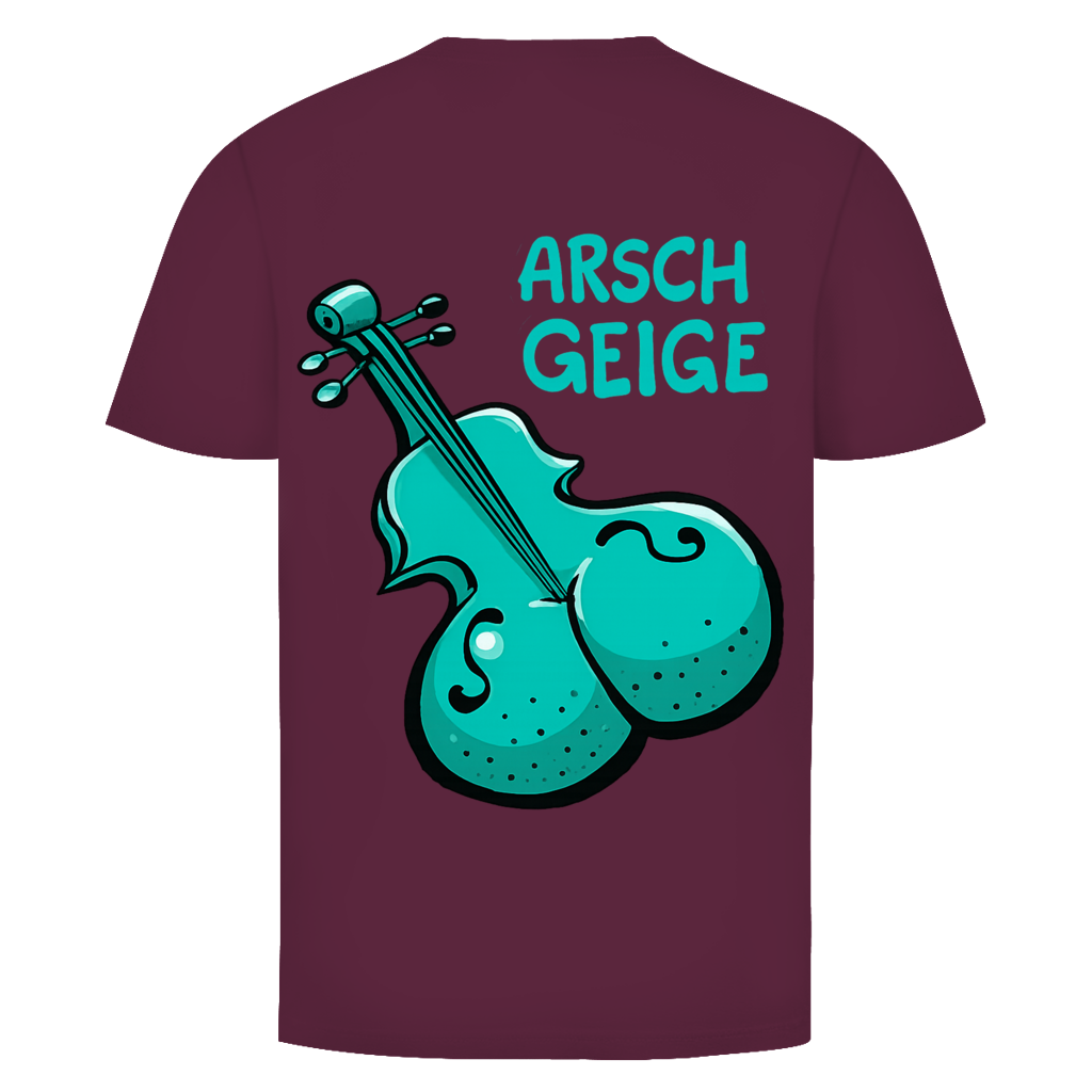Arschgeige Rückendruck | Unisex T-Shirt