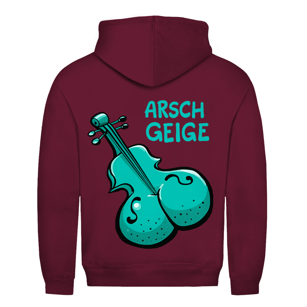 Arschgeige Rückendruck | Unisex Hoodie