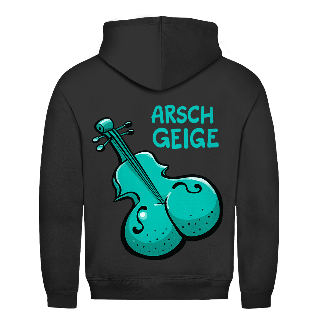 Arschgeige Rückendruck | Unisex Hoodie