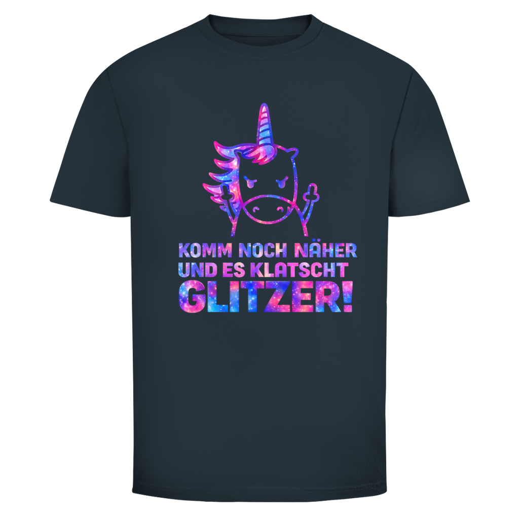 Es klatscht Glitzer! | Unisex T-Shirt