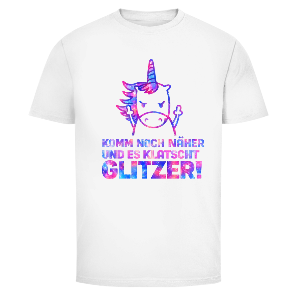 Es klatscht Glitzer! | Unisex T-Shirt