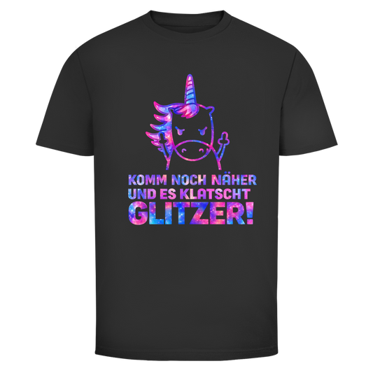 Es klatscht Glitzer! | Unisex T-Shirt