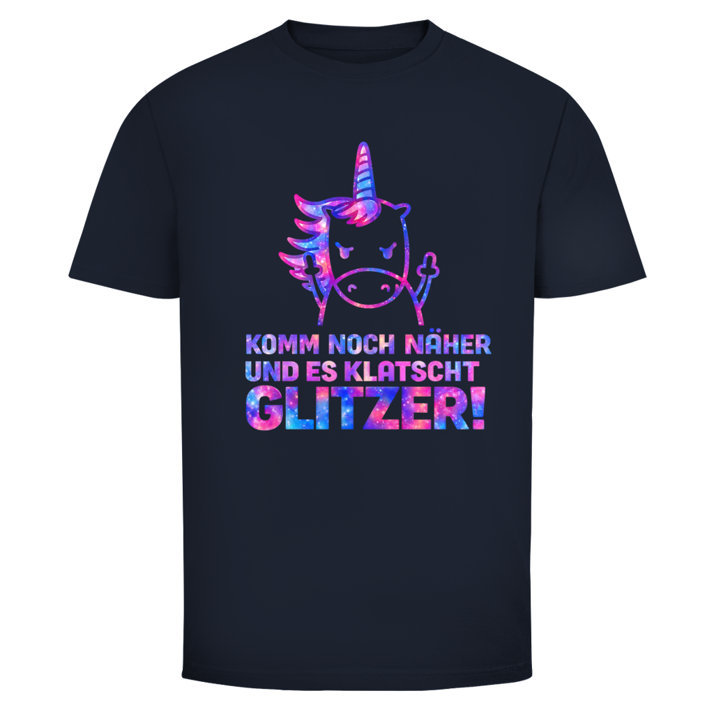 Es klatscht Glitzer! | Unisex T-Shirt