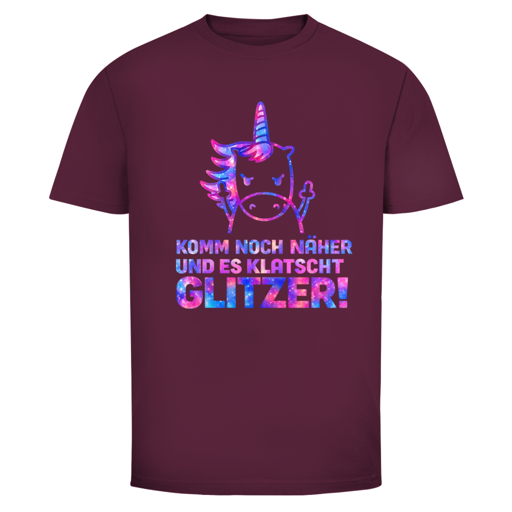 Es klatscht Glitzer! | Unisex T-Shirt