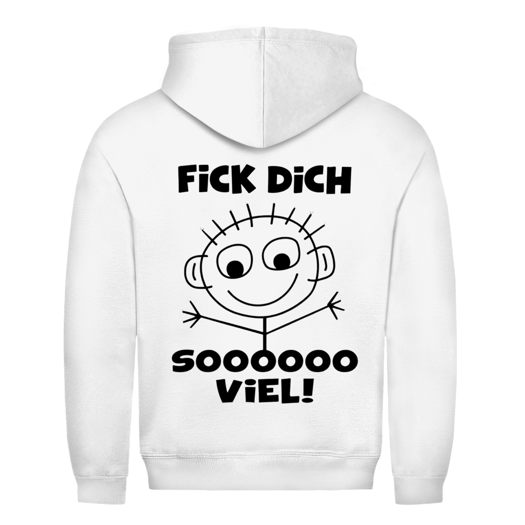 Fick dich sooo viel Rückendruck  | Unisex Hoodie