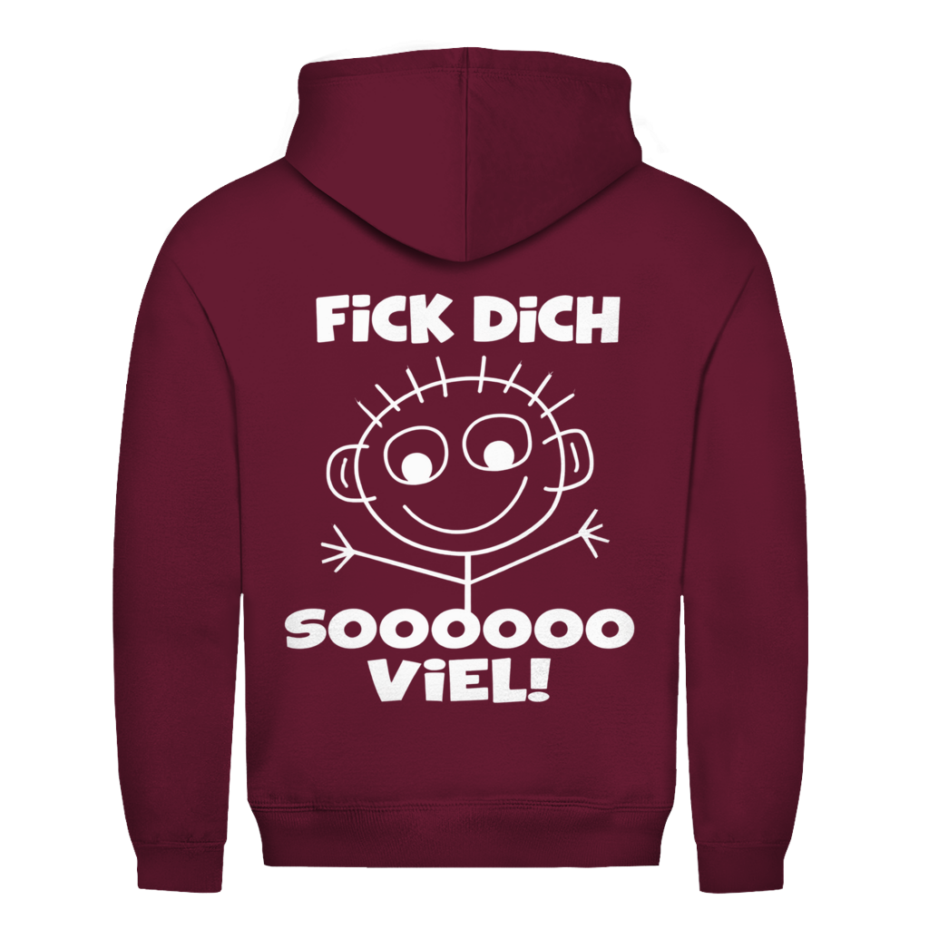 Fick dich sooo viel Rückendruck  | Unisex Hoodie