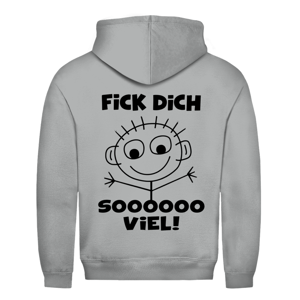 Fick dich sooo viel Rückendruck  | Unisex Hoodie