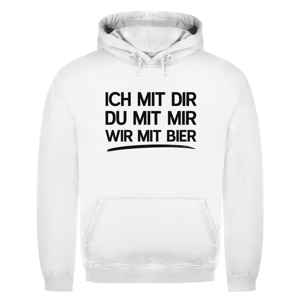 Ich mit dir. Du mit mir  | Unisex Hoodie