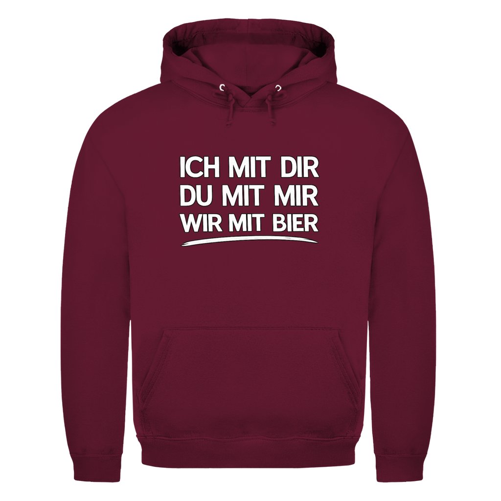Ich mit dir. Du mit mir  | Unisex Hoodie