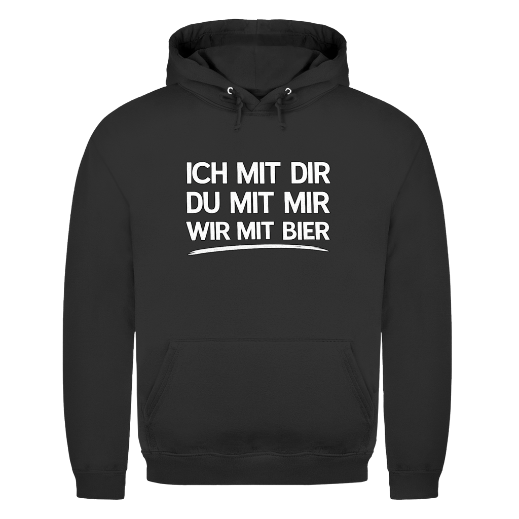 Ich mit dir. Du mit mir  | Unisex Hoodie