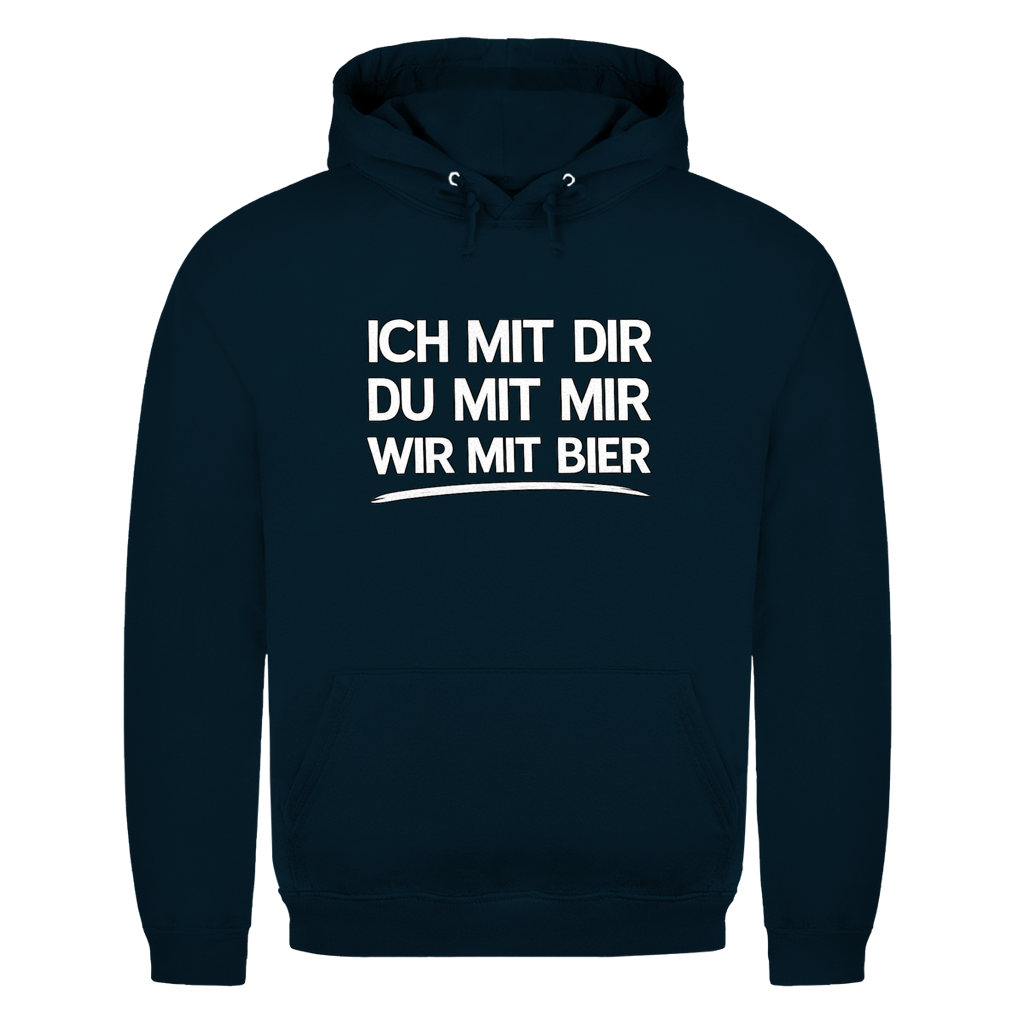 Ich mit dir. Du mit mir  | Unisex Hoodie