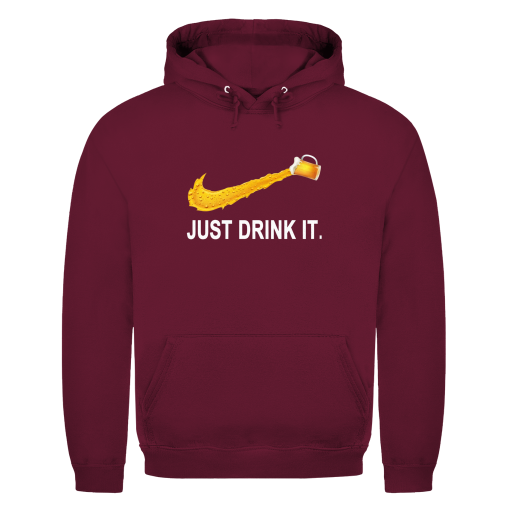 Bier Just drink it.  | Unisex Hoodie
