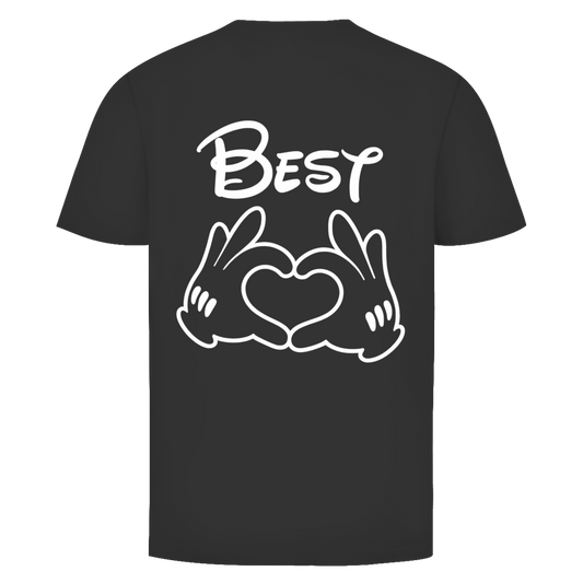Best Herz Rückendruck | Unisex T-Shirt