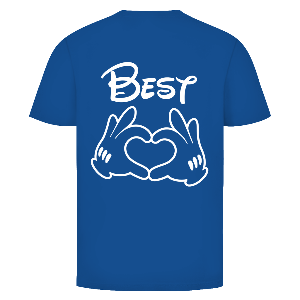 Best Herz Rückendruck | Unisex T-Shirt