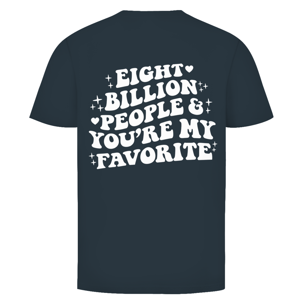 Eight Billion People | Rückendruck T-Shirt