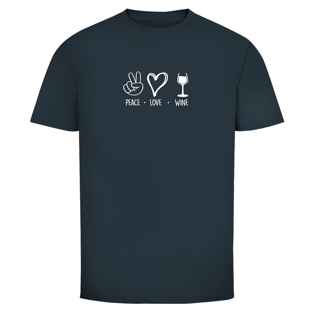 Peace Love Wine | Unisex T-Shirt