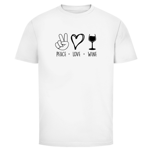 Peace Love Wine | Unisex T-Shirt