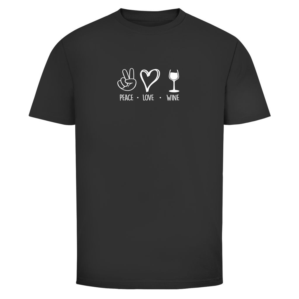 Peace Love Wine | Unisex T-Shirt