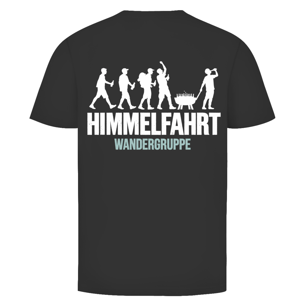 Himmelfahrt Wandergruppe Rückendruck | Unisex T-Shirt