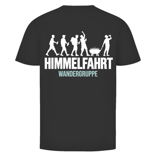Himmelfahrt Wandergruppe Rückendruck | Unisex T-Shirt