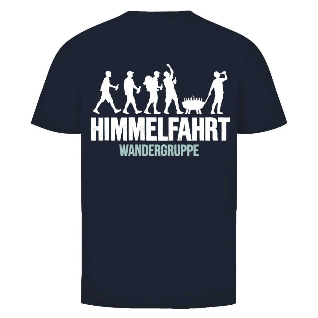 Himmelfahrt Wandergruppe Rückendruck | Unisex T-Shirt