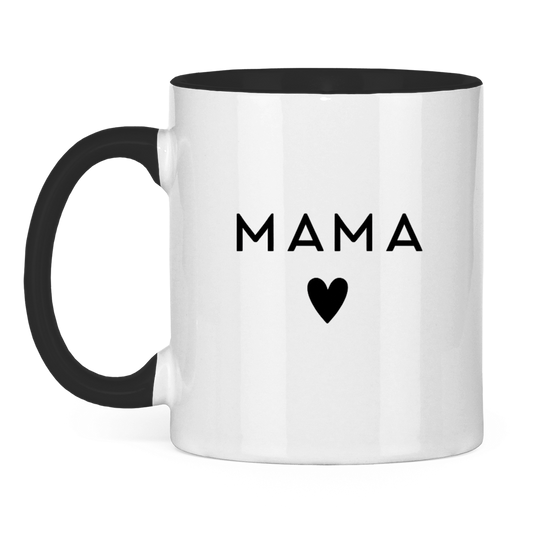 Mama Herz | zweifarbige Tasse