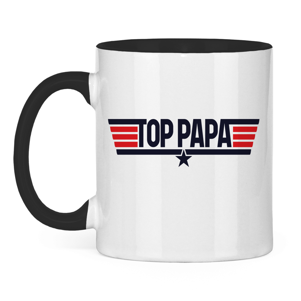 Top Papa  | zweifarbige Tasse