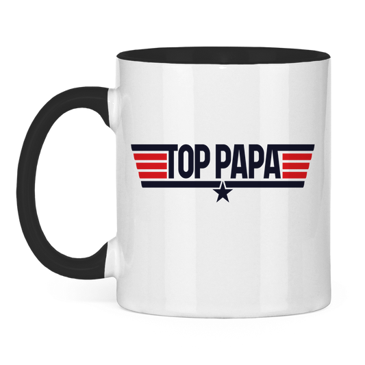 Top Papa  | zweifarbige Tasse