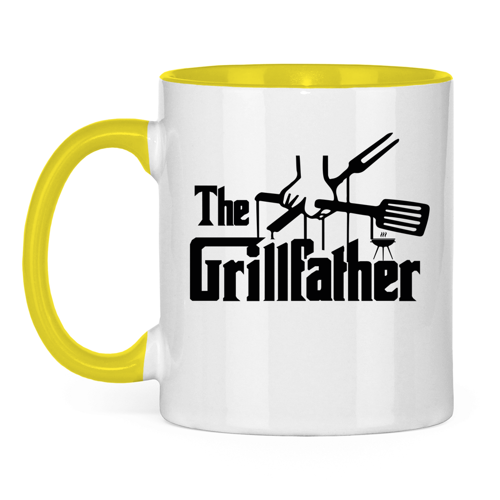 Grillfather  | zweifarbige Tasse