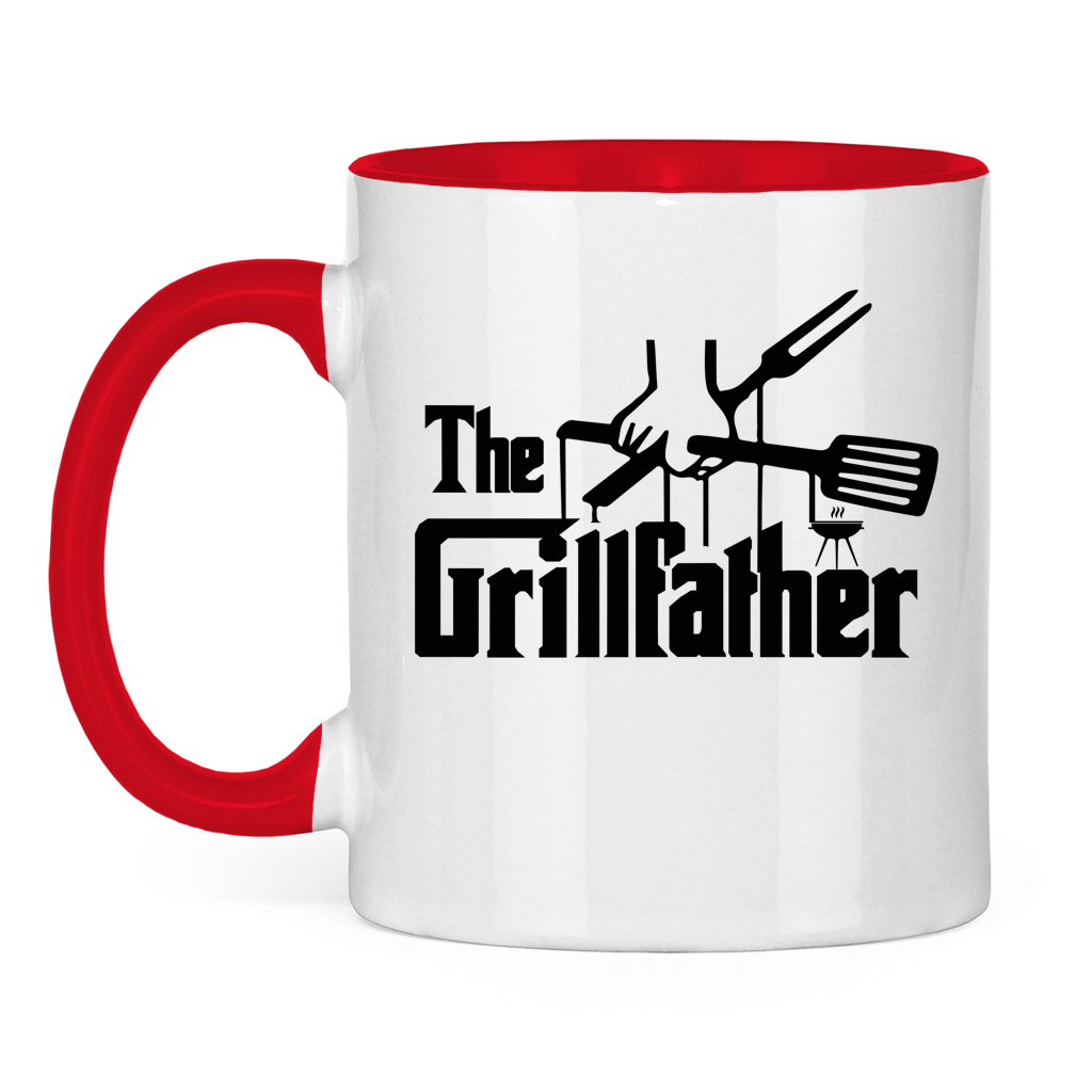 Grillfather  | zweifarbige Tasse