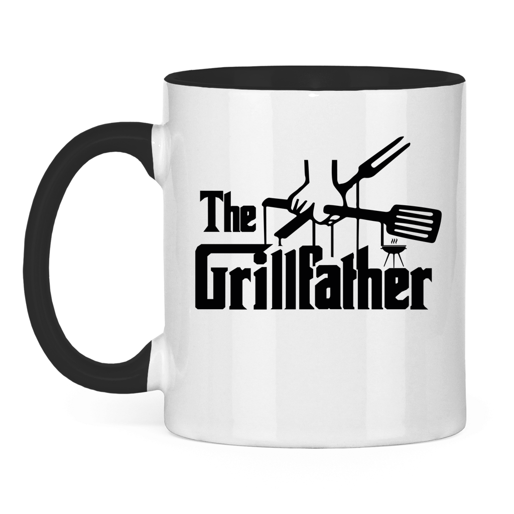 Grillfather  | zweifarbige Tasse