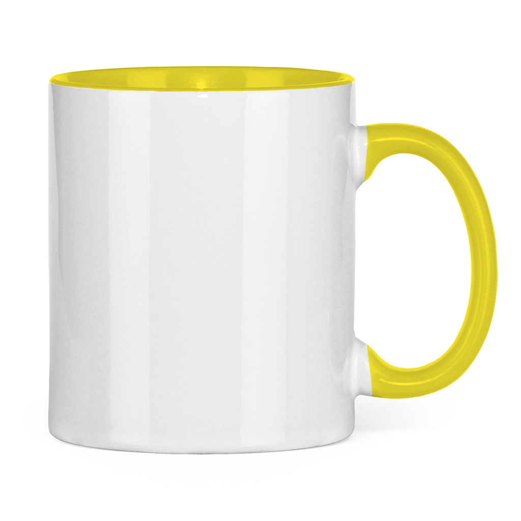 Papa Glück | zweifarbige Tasse