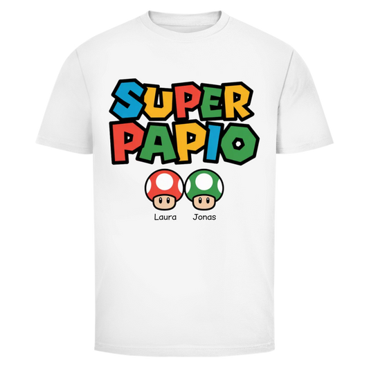 Super Papio personalisiert mit Namen | Unisex T-Shirt