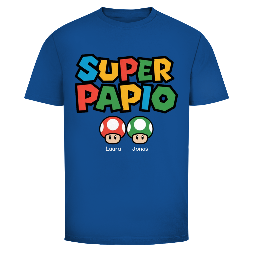 Super Papio personalisiert mit Namen | Unisex T-Shirt