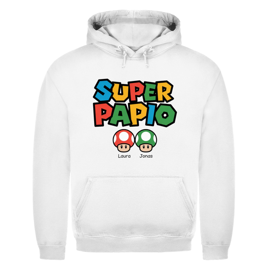 Super Papio personalisiert mit Namen | Unisex Hoodie