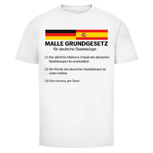 Malle Grundgesetzt | Unisex T-Shirt