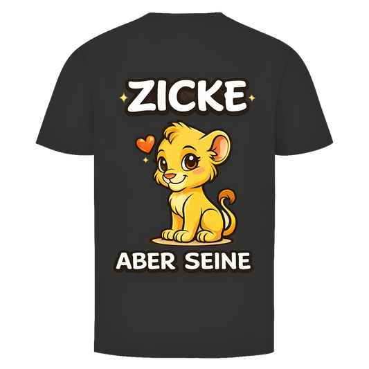 Zicke aber seine Löwin Rückendruck | Unisex T-Shirt