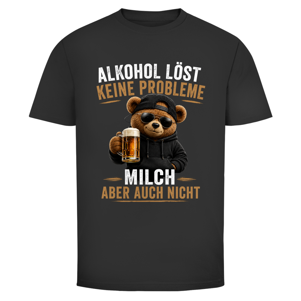 Alkohol löst keine Probleme Teddy | Unisex T-Shirt
