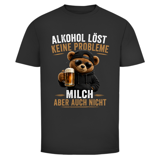 Alkohol löst keine Probleme Teddy | Unisex T-Shirt