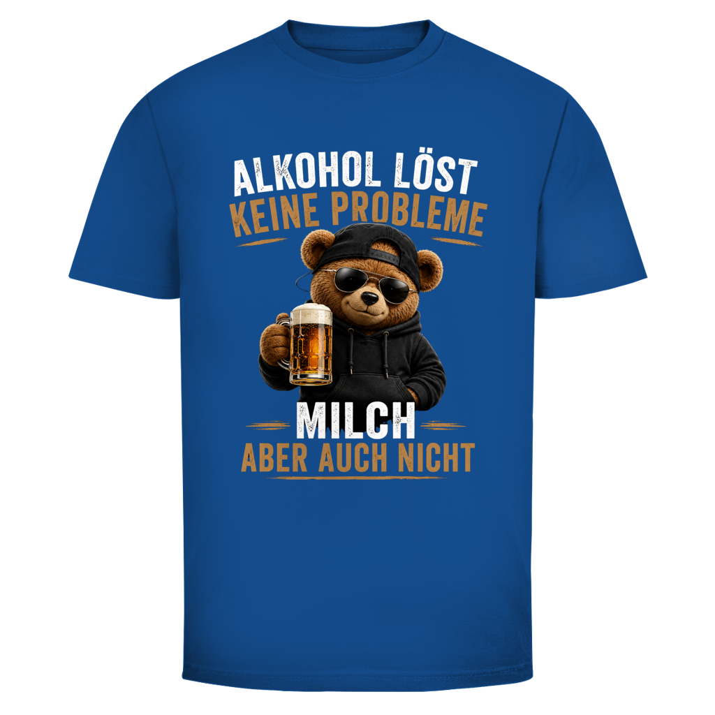 Alkohol löst keine Probleme Teddy | Unisex T-Shirt