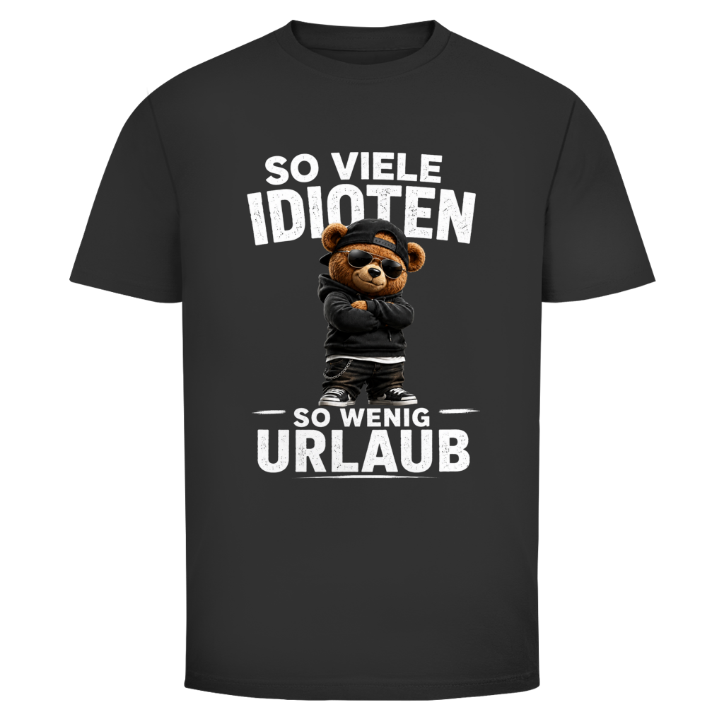 So wenig Urlaub Teddy | Unisex T-Shirt