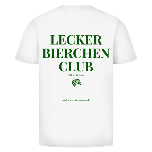 Lecker Bierchen Club T-Shirt in Weiß