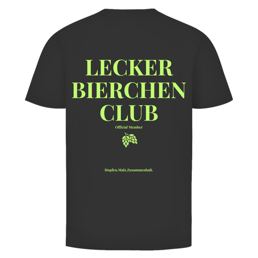 Lecker Bierchen Club T-Shirt in Schwarz