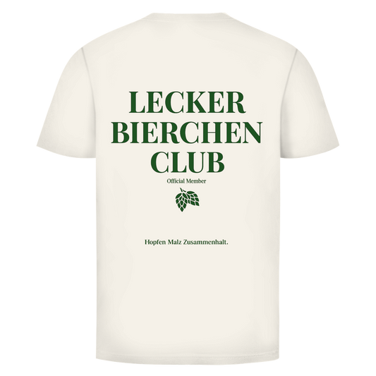 Lecker Bierchen Club Rückendruck | Unisex T-Shirt