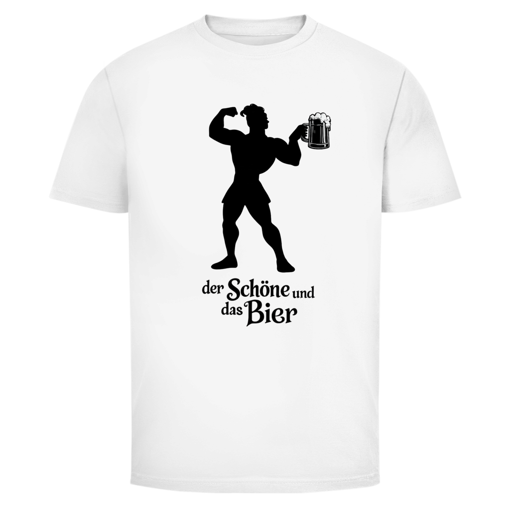 Der Schöne und das Bier | Unisex T-Shirt