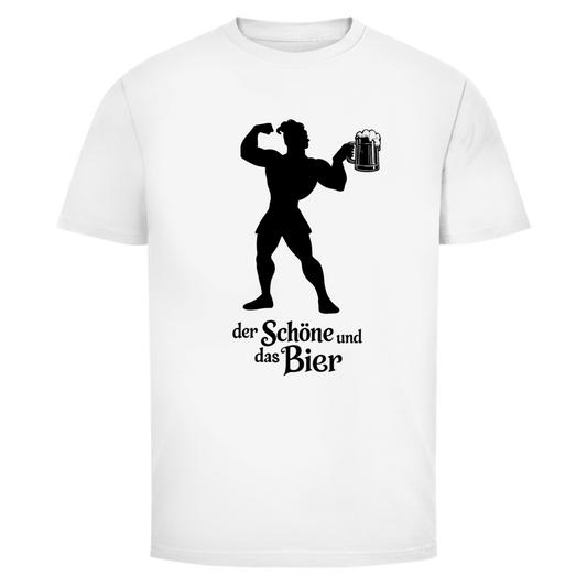 Der Schöne und das Bier | Unisex T-Shirt