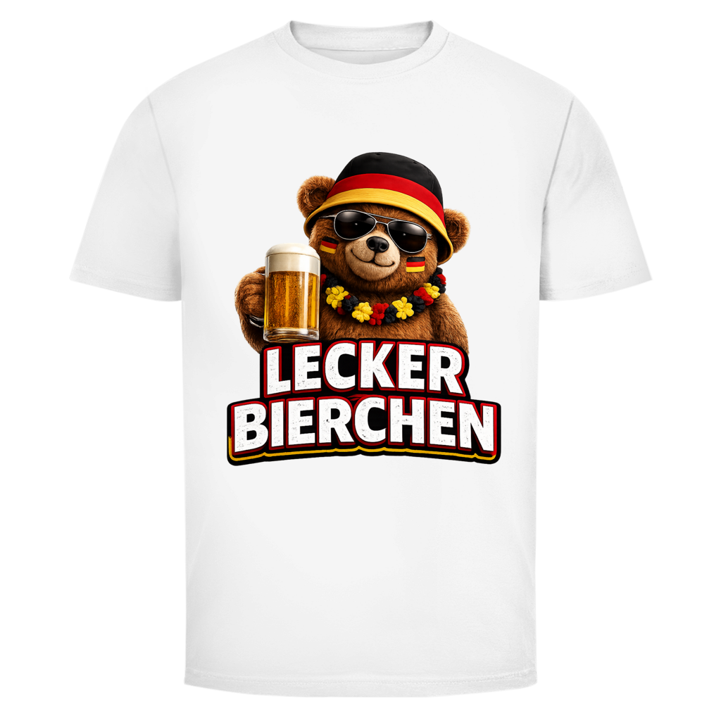 Lecker Bierchen Teddy Deutschland | Unisex T-Shirt
