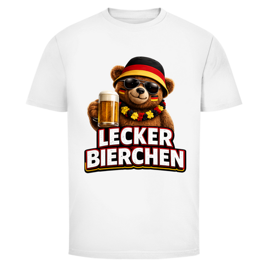 Lecker Bierchen Teddy Deutschland | Unisex T-Shirt